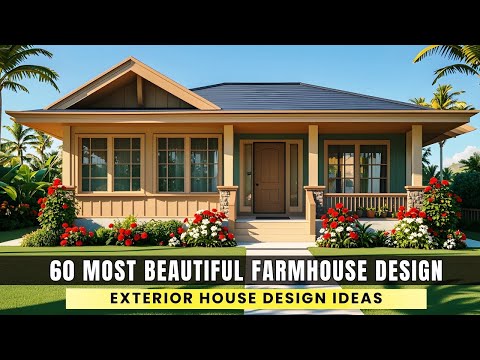 60 Stunning Exterior Farmhouse Design Ideas 2024 - The Most Beautiful  Dream Home You Need to See