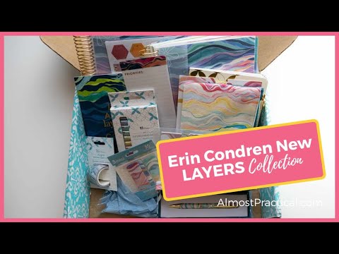 Unboxing the All New Erin Condren LAYERS Collection 2020-2021