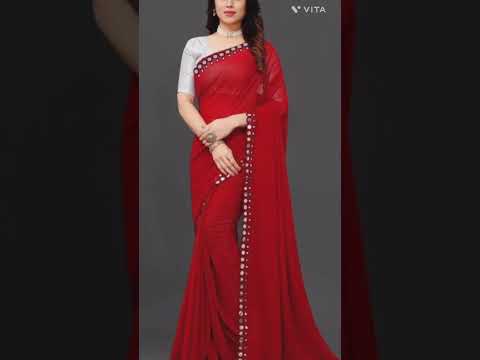 Party Wear Saree Under 400 From Meesho #meesho #youtubeshorts #saree #shorts