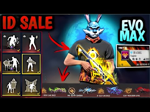 Free Fire New Id Available Today 😱 Best Gun Collection 😱 Free Fire Low budget Id Available 🛒