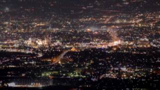 【車載動画と夜景】櫛形山方面(南伊奈ヶ湖・見はらし平・県民の森)