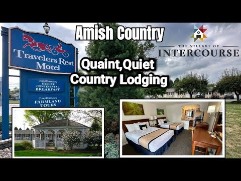 Travelers Rest Motel Full Review (Country Lodging At It’s Best) Intercourse PA- Amish Country