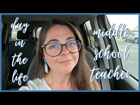 A DAY IN MY LIFE | middle school teacher