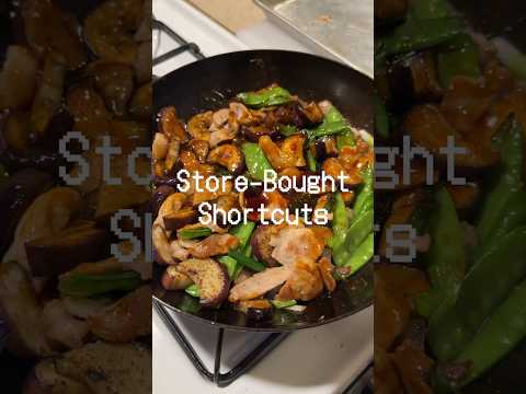 Shortcuts~ ft. Marumiyas soy sauce stir fry base 🍆 #shorts #shortsvideo #cooking #stirfryrecipes