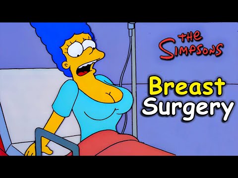 What Happens When Marge Gets A SURGERY | The Simpsons Recap