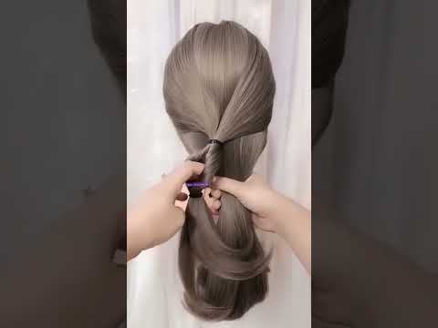 Easy Hairstyle For Girls😍Hairstyle For Medium & Long Hair #ytshorts #viral #shorts #easyhairstyle