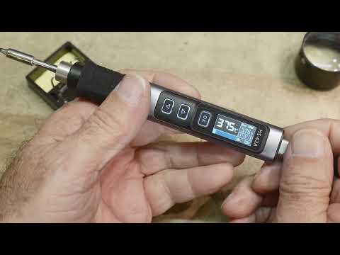 #2059 FNIRSI HS-02A Soldering Iron Review