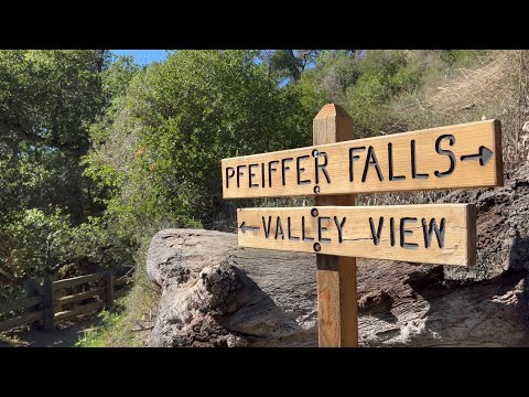 [4KHDR] Pfeiffer Big Sur: Pfeiffer Falls and Valley View