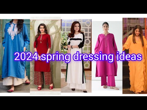 latest dressing ideas|| dresses 2024||spring summer dresses ideas🥰🥰