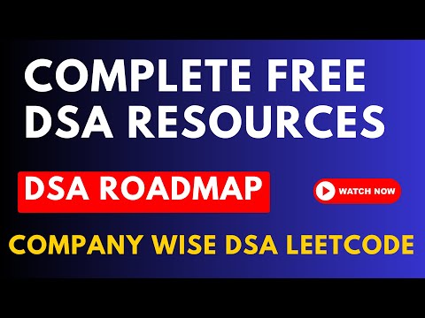 Free DSA Resources for Coding Interviews: Notes, Cheat Sheets, Company-Wise LeetCode Questions