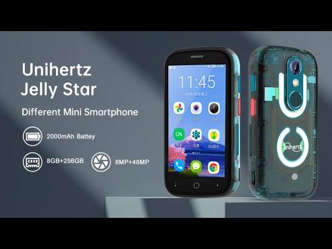 Unique Smartphone. Unihertz Jelly Star