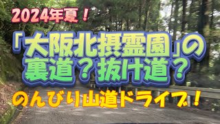 【2024年夏】大阪北摂霊園の裏道？抜け道？ドライブ