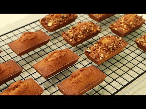 제과 기능장의 솔티 캐러멜 휘낭시에 만들기 feat.크로칸트 - Salted Caramel Financier recipe l 호야TV - ASMR