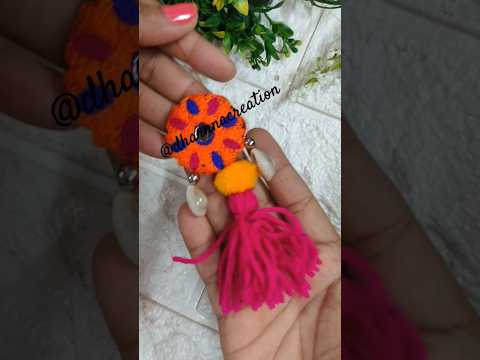 Chalo banate hai Navratri ke liye earrings ❤️❤️ #shorts #vidio #navratri #earrings #diy