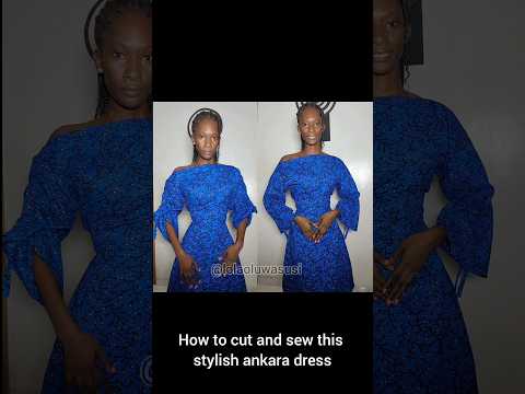 Watch full tutorial on my channel #fashion #sewingadress #explorepage