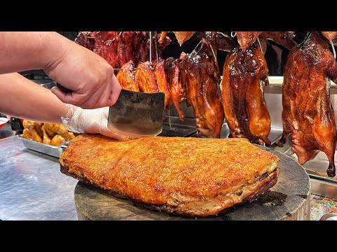 Giant Crispy Pork！Crispy Roasted Pork,Roasted Duck, Variety of Chicken,BBQ Pork