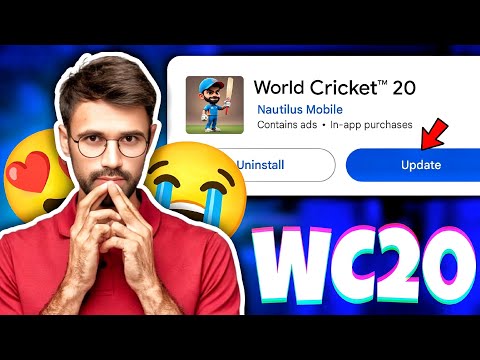 WC20 Is Better Than RC25 ✅⁉️ RC20 Big Update | Champions Trophy 🏆