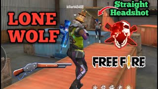 Free Fire Lone Wolf 🐺 Gameplay #freefirelonewolf #freefirelonewolfgameplay #lonewolfgameplay