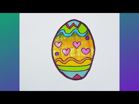 ⭐ Como Dibujar un Huevo de Pascua Imperfecto / Tutorial ⭐