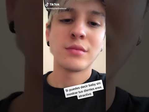 Christopher Vélez vía TikTok 🤭