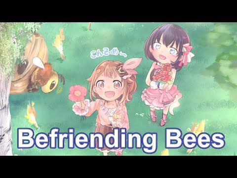 AZKi and Sora: Time to bee friends