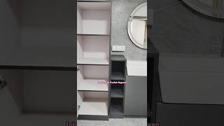 Bathroom Storage Design #bathroominteriordesign #storage#bathroomstorage #homeinteriors#shortsvideo