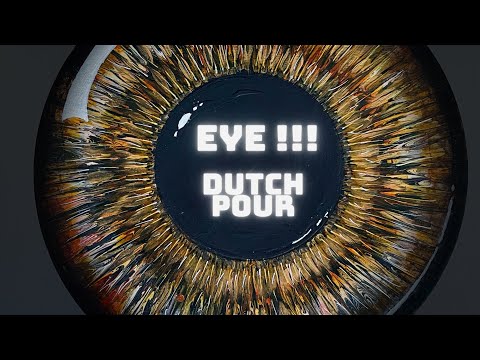 #40- EYE PAINTING TUTORIAL #arttutorial #dutchpour