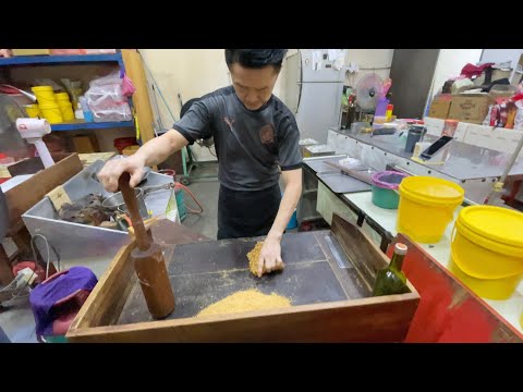 Handmade Peanut Candy Making In Malaysia