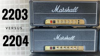 Marshall 2203 vs 2204