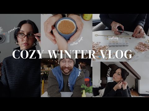 a cozy winter vlog (photographer edition)