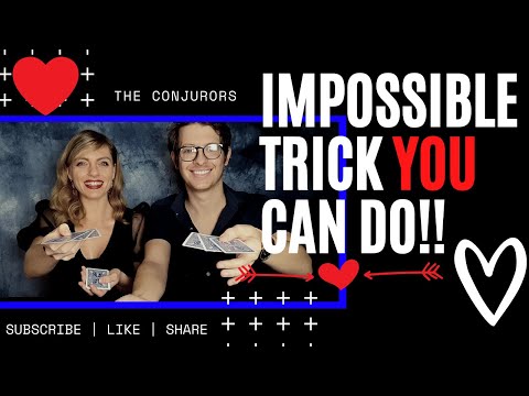 A Valentines Day IMPOSSIBLE Magic Trick YOU Can Do! Who do you LOVE?