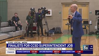 CCSD superintendent candidates take questions from the public