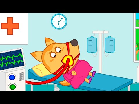 Emergency Hospital Visit for Pregnant Mom | Fox Family Cartoon for Kids