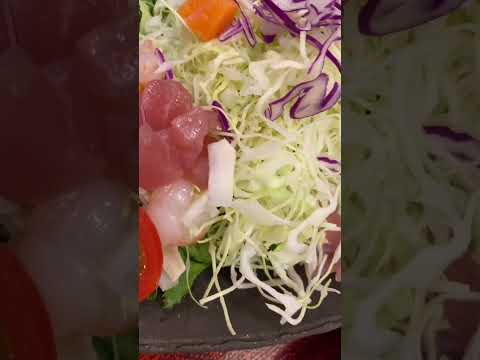 Seafood Salad 海鮮サラダ🥗sushi salad #sushi #healthy  #salad #asmr #shorts