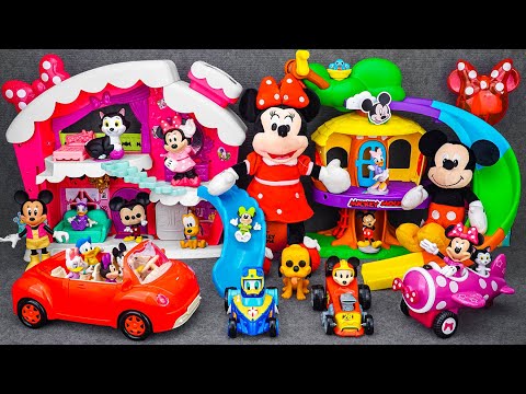 Satisfying with Unboxing Disney Minnie Mouse Pink Sweet Home Roller Coaster | Review Toys ASMR