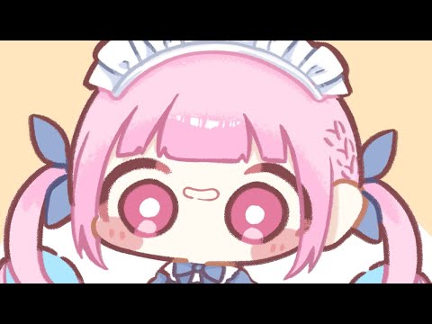 【Hand drawn】Aaaaaaaa【Minato Aqua ‖ Hololive‖ Clip】