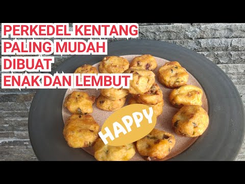 RESEP PERKEDEL SUPER ENDUL ..(LEMBUT DIDALAM ,KRISPI DI LUAR )