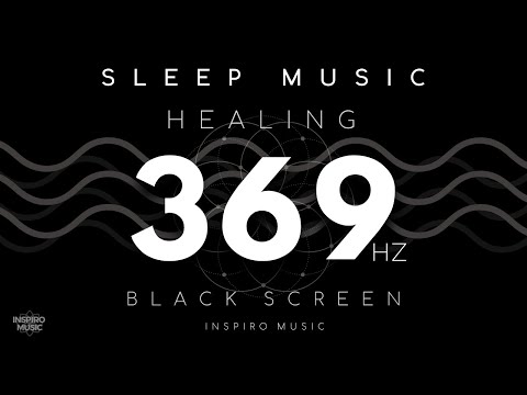 BLACK SCREEN SLEEP MUSIC · 369hz · Pineal Gland Activation · BINAURAL · BLACK SCREEN