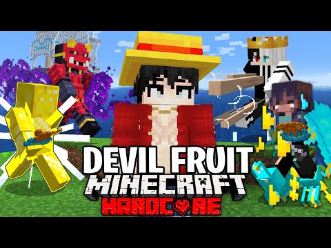 100 Players Simulate a DEVIL FRUIT Tournament in Minecraft