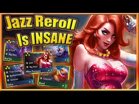 The Near-PERFECT Jazz Team! So Many Traits! So Many 3 Stars! - Teamfight Tactics Set 10 Gameplay