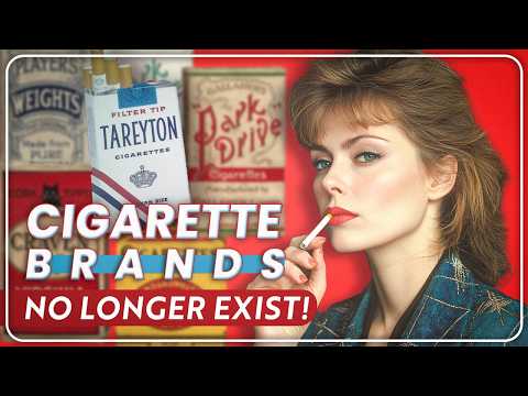 1 Hour of Famous Cigarette Brands That FADED Into History!