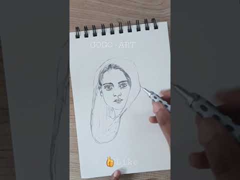 how to draw face #shorts