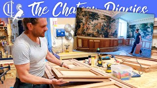 Master Carpenter creates CHATEAU PANELING start to finish + timelapse | 1 year in 20 minutes