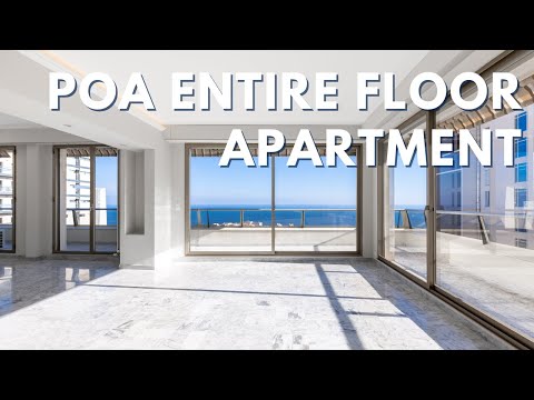 FULL FLOOR 5 bedroom apartment with PANORAMIC sea view