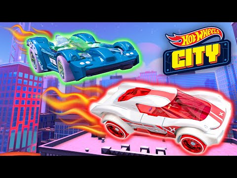 Race to Save the Tetra Flame🔥 | Hot Wheels City