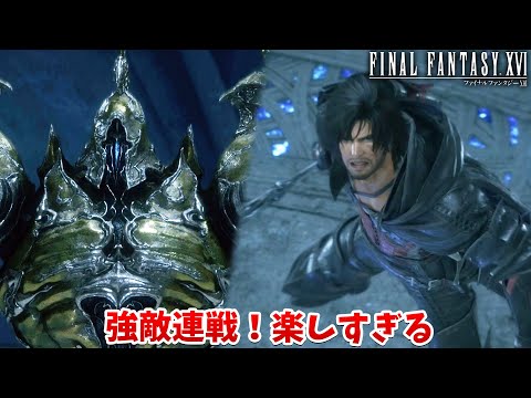 【FF16】超ボス連戦！隠しダンジョン並みの激しさ！強敵戦楽しすぎる【ファイナルファンタジーXVI #30】