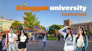 🎸🎶 Dongguk University College festival Tour Part 1 | 4k HDR | KOREA university | walk with me