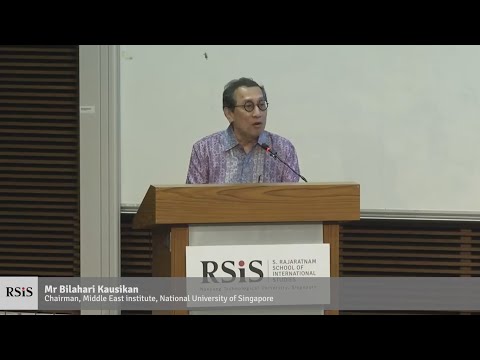 RSIS Distinguished Book Launch of “Singapore is 𝑆𝑡𝑖𝑙𝑙 not an Island” by Mr Bilahari Kausikan