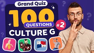 QUIZ: 100 General Knowledge Questions #2 - Test your level