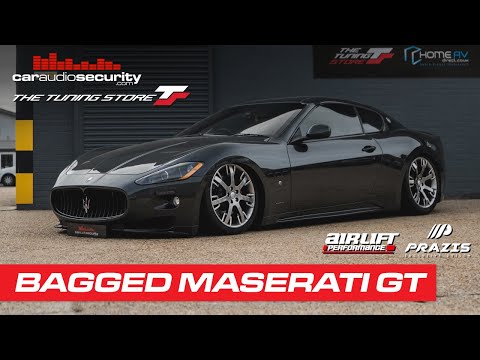 Maserati GranTurismo S on Air Suspension | Car Audio & Security x The Tuning Store